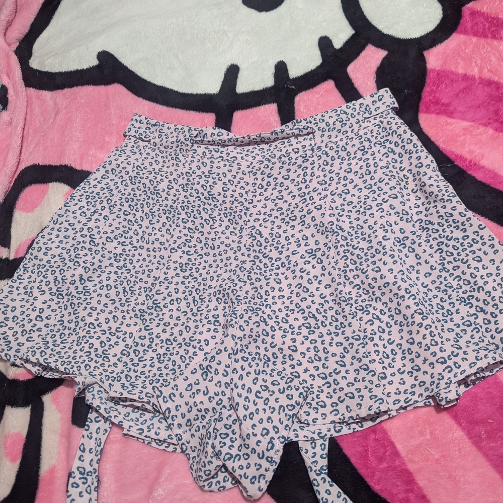 Women's Leopard Print Skort